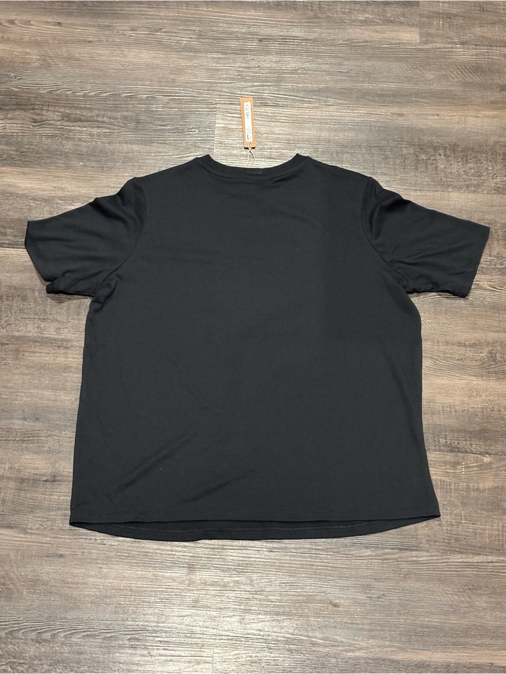 SKIMS Onyx Relaxed Tee in Deep Black - Picture 2 of 3